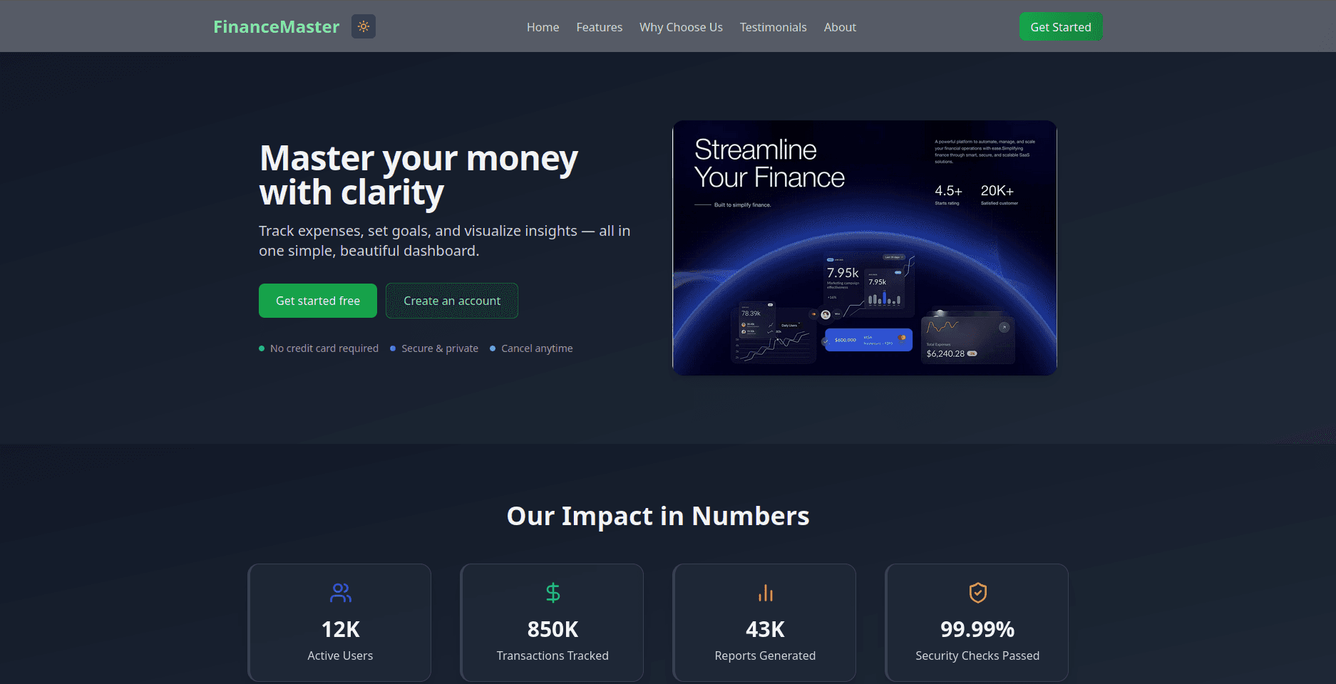 Expenses Tracking System